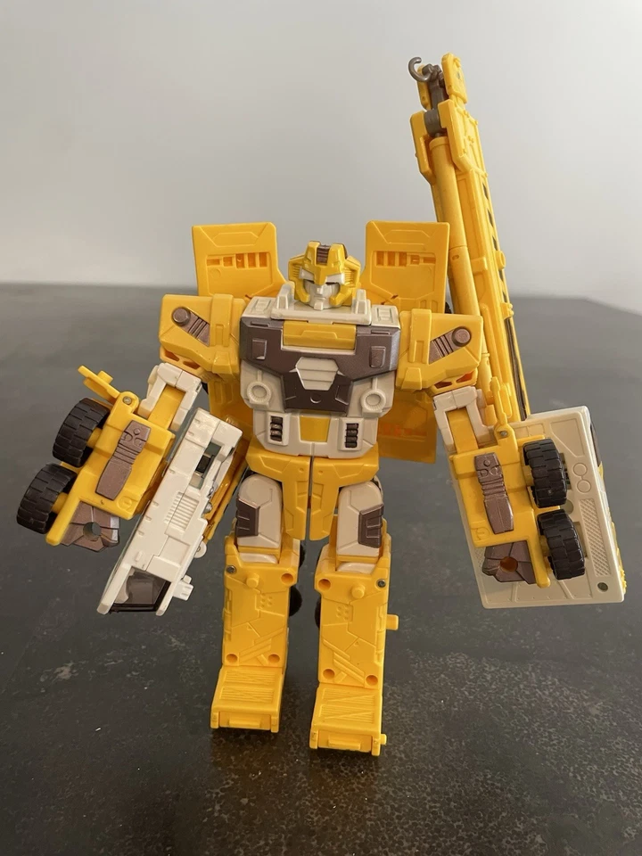 Transformers Movie Voyager Class Decepticon Mudflap Crane Hasbro Vintage 2007 - Image 3 of 4