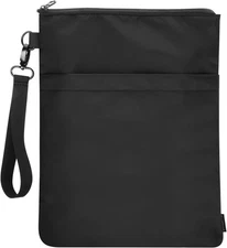 Book Sleeve with Zipper Travel Protector Pouch for Paperback & Hardcover