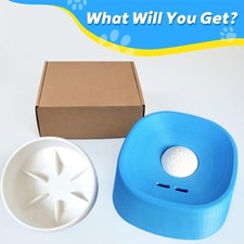 Functional Durable High-Quality Lightweight Attractive Liquid Slow-Feed Dog Bowl