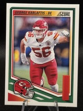 2025 Score 158 George Karlaftis Kansas City Chiefs