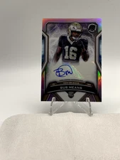 Bub Means # Refractor Auto 2024 Topps Resurgence