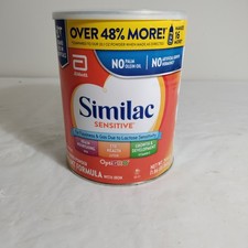 Similac Sensitive OptiGRO Infant Formula 29.8 oz Exp:4/27