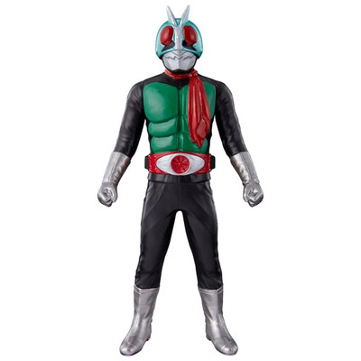 MASKED RIDER No.1 スーパソフトビニールフィギュア MASKED RIDER No.1 スーパソフトビニールフィギュア RHS BANDAI