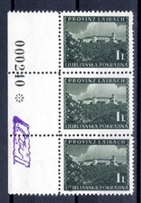Laibach 51 mit BOGENZ&Auml;HLER ** MNH POSTFRISCH (DA7615