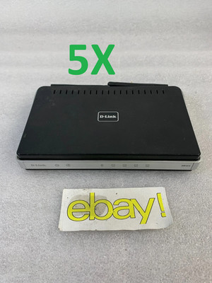 LOT OF 5 D-Link DIR-615 300Mbps 4 Port Wireless N Router UNIT ONLY FREE SHIP