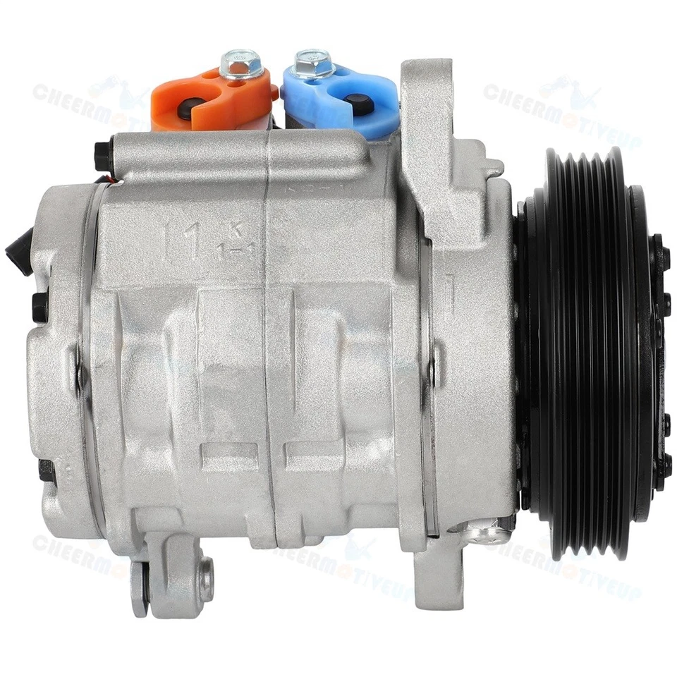 AC A/C Air Conditioner Compressor w/ Clutch For 1999-2000 Chevrolet Tracker 1.6L Foto 3 de 4