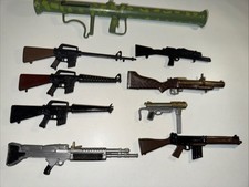 Vintage Action Man Palitoy Original Weapons Asstd SPARES REPAIRS KITBASH LOT X