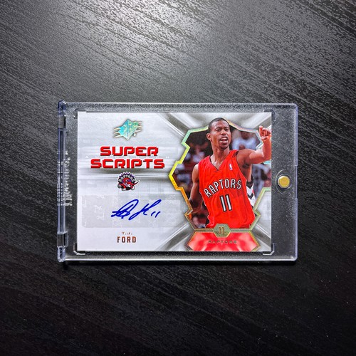 2007-08 SPx Super Scripts Auto TJ Ford Raptors