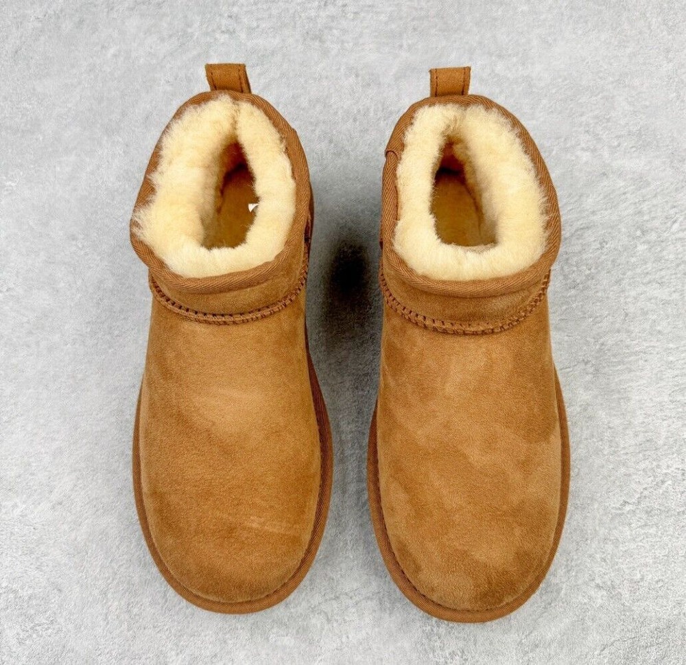 UGG Women's Classic Ultra Mini Boots Chestnut US Size  5  6  7  8  9