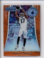 ROBERT WOODS 2018 PANINI ROOKIES & STARS #AIR-15 AIRBORNE ORANGE #28/35 AJ7991