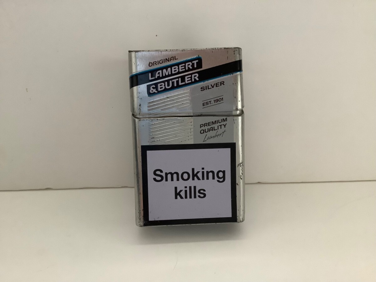 LAMBERT & BUTLER KING SIZE ORIGINAL SILVER 20 CIGARETTES (100/200) - Tobacco Direct