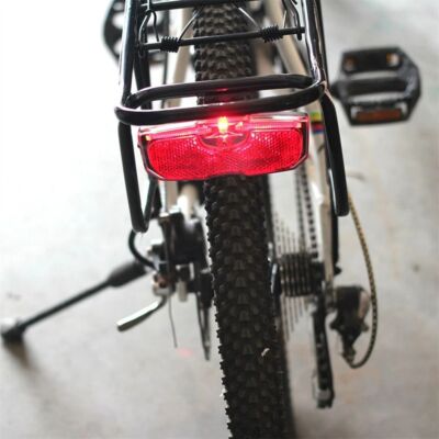 Fahrradrücklicht LED mit Standlichtfunktion Fahrrad reflektor Fahrrad Rücklicht