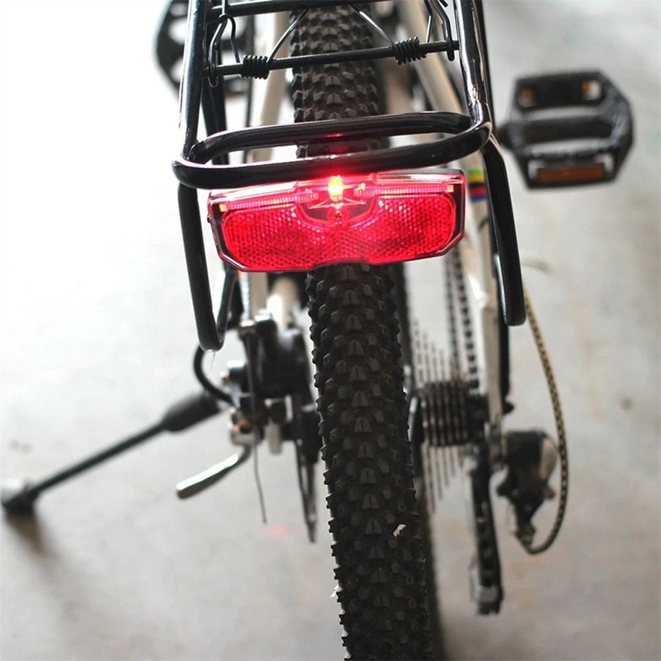Reflector Bike Luggage Rack Light Bicycle Rear Reflector Bike Rack Tail Light eBay