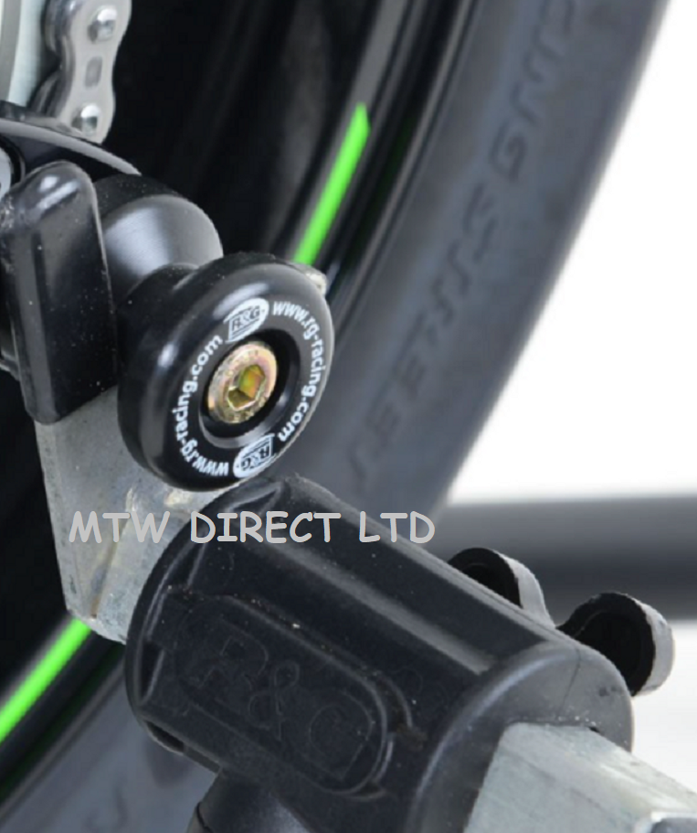 Kawasaki ZX7-R ZX7R P6 R&G REAR Paddock Stand Bobbins SWINGARM