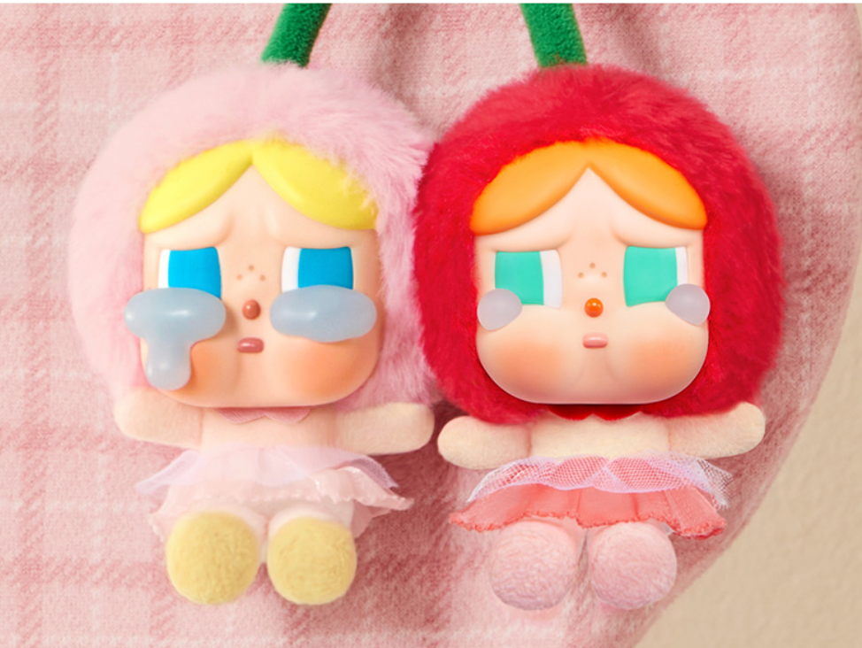 POP MART CRYBABY Crying For Love Plush Pendant Love You