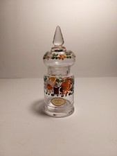 Barattolo Carlo Moretti Con Coperchio Vetro Murano Design 1970 Firmata