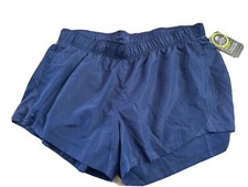 Womens Plus Athletic Works XXXL 22 Core Running Short Moisture Wicking Navy