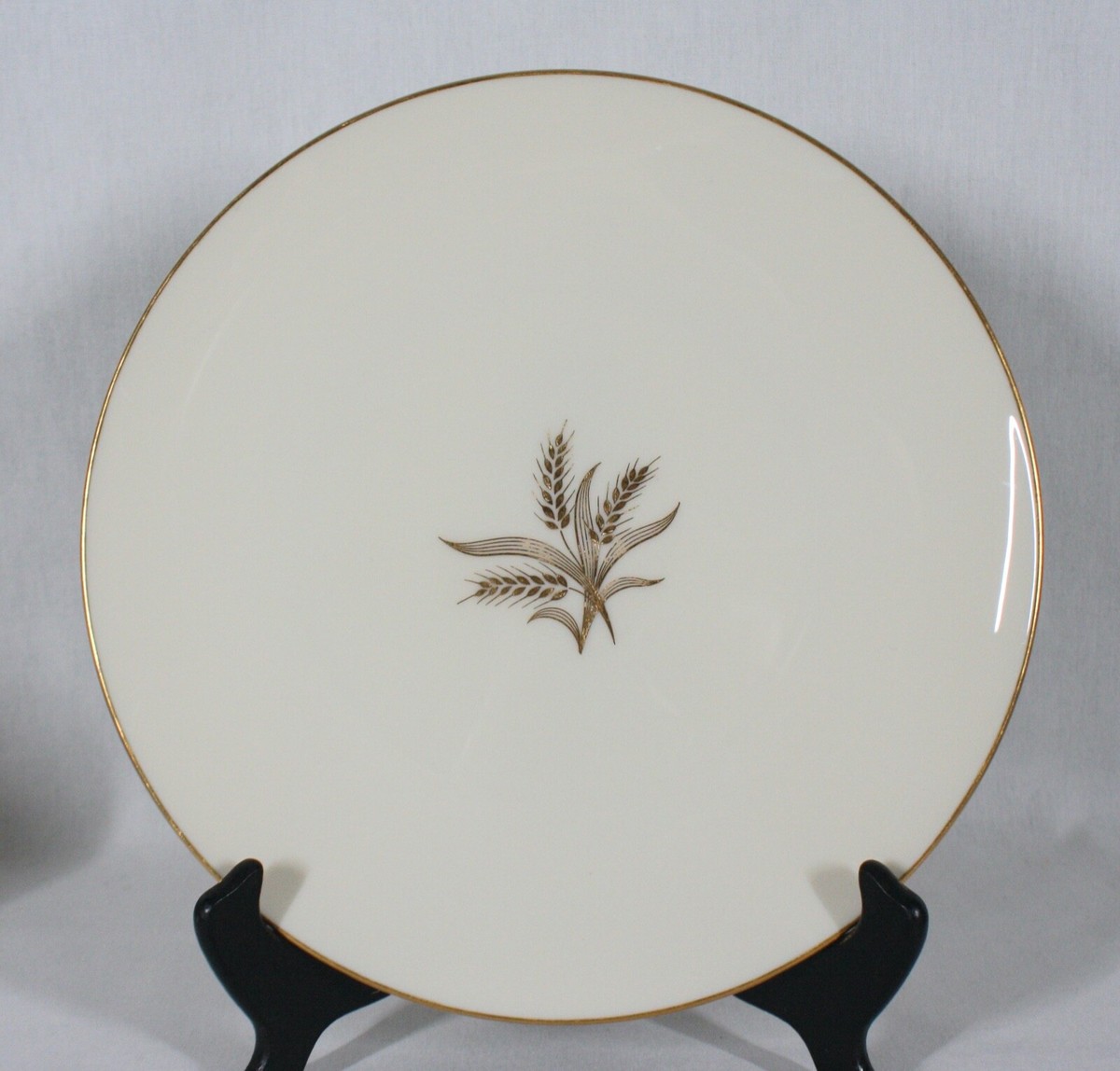 激　激レア！　LENOX GASTON VINTAGE DISCONTINUED LENOX CHINA WHEAT PATTERN DINNER PLATE