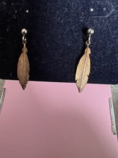 House Of Fraser Feather Earrings