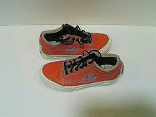 Men’s Vans x Nasa Space Voyager Orange Old Skool Shoes Sz US 3.5 UFO Outerspace