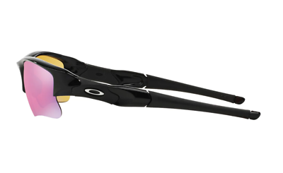 New Oakley FLAK JACKET XLJ 24-428 63mm Black Prizm Golf Sunglasses