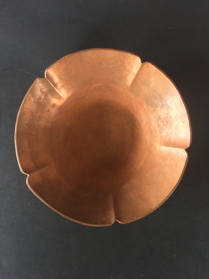 ANTIQUE ARTS & CRAFTS WILLIAMSON SOLID COPPER BOWL eBay