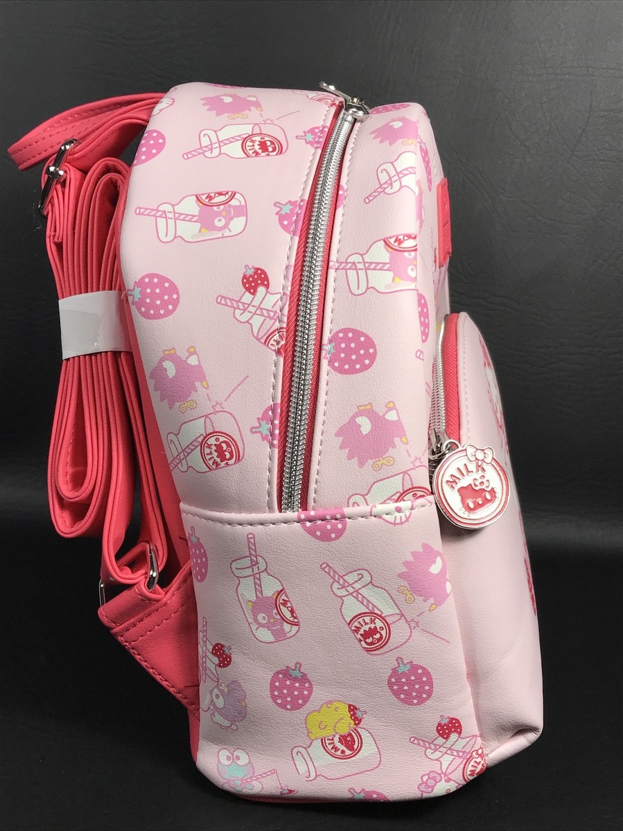NEW Loungefly Sanrio Hello Kitty Strawberry Milk Mini  display picture 3