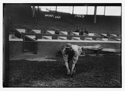 Del Gainer,Boston AL,baseball,Dellos Clinton Gainer,1916,First Baseman,MLB 1