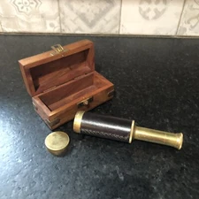 Vintage Pocket Monocular Telescope