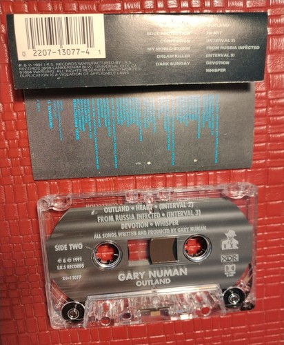Gary Numan - Outland 1991 New Wave Synth Pop cassette tape 1st- Plays Perfect - Picture 2 of 3