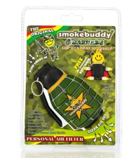 Smokebuddy – Original Personal Air Filter + Free Keychain (LTD. GRENADE EDITION)