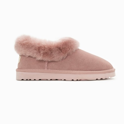 UGG Slippers Avery Unisex Premium Sheepskin Slippers Suede - Picture 4 of 25