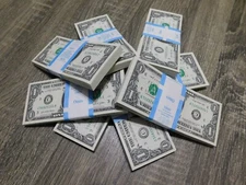 2021 U.S Lucky One $1 Dollar Bill Consecutive Serial # Banknote Uncirculated NEW