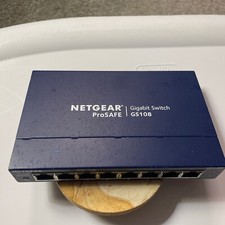 NETGEAR ProSafe 8-Port Gigabit Ethernet Network Switch GS108 V4