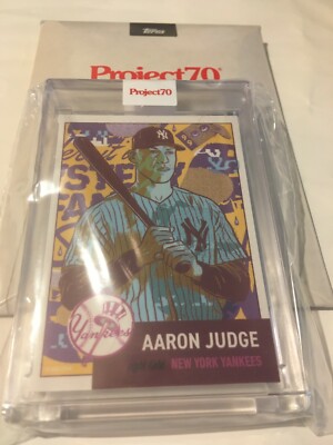 Aaron Judge Topps Project70 New York Yankees by Morning Breath #123 Baseballkarte