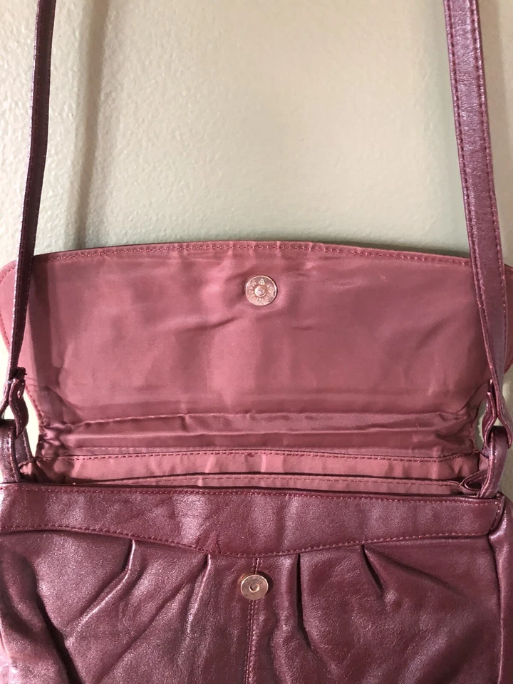 Bolso de hombro Wilson de gamuza y cuero Foto 2 de 4