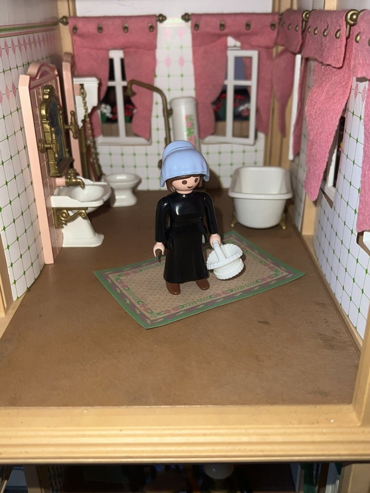 PLAYMOBIL KÜCHE 5322 v. 1992 Neu & OVP 1900 Rosa Serie Nostalgie 5300