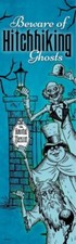NEW Halloween Disney Haunted Mansion Beware of Hitchhiking Ghosts Hanging Banner