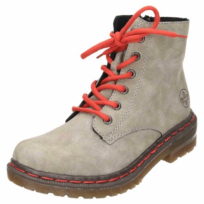 rieker flat ankle boots
