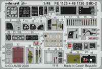 MW22 Eduard FE1126 SBD-2 1/48 Zoom Set For Academy