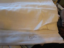 Pottery Barn Emery white  Roman shade cordless 32 64 marks see