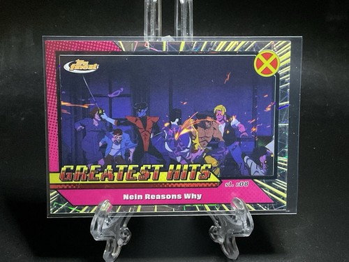 2025 Topps Finest X-Men ‘97 Nein Reasons Why /199 Greatest Hits Laser Refractor