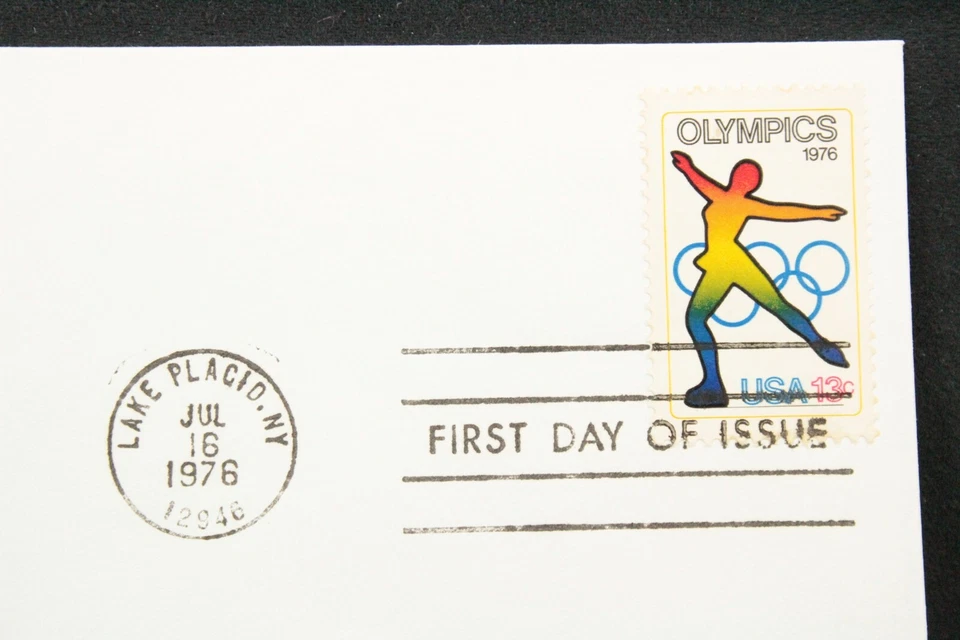 USPS FDC #1698 1976 13c Olympic Games Skating ArtMaster ST820 - Image 2 of 3