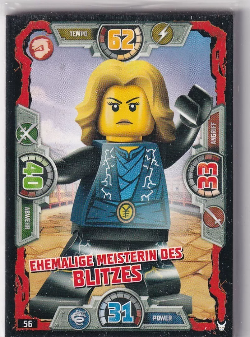 Lego Ninjago Serie 3 TCG Sammelkarten Nr. 56 Ehemalige Meisterin