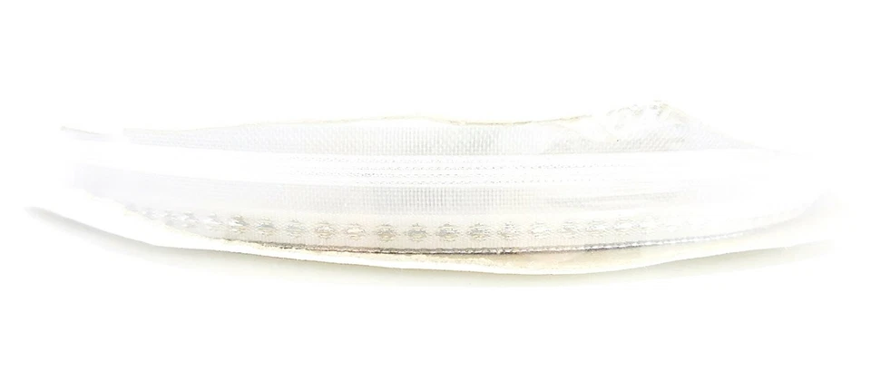 Diamond Silver Stripe Ribbon,Metallic Silver,7/8" x 75 Yards.USA Made - Image 3 of 4