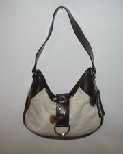 Nwt Maurizio Taiuti Cowhide Leather Slouch Tote