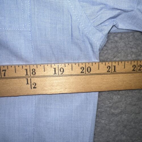 NWT Monsieur by Givenchy Shirt Men's Sz 14.5 32/33 Light Blue Dress Button Down - Picture 8 of 9