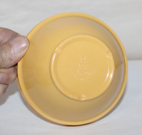 Set Of 4 G.E.T. BC-170 Tropical Yellow Melamine Bouillon Cup/Bowl, 8 Ounce - Picture 5 of 6