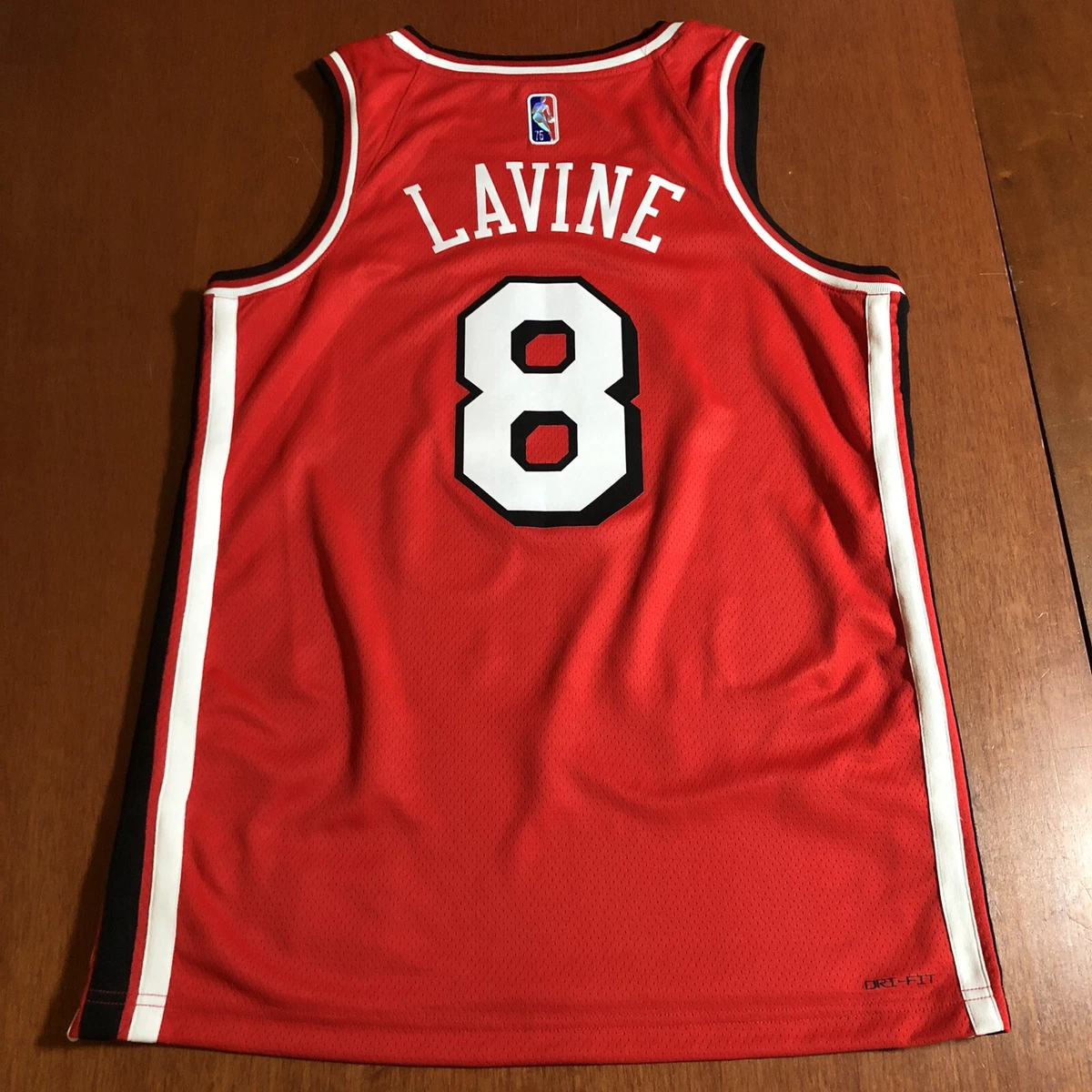 Nike Zach LaVine Chicago Bulls 2020-2021 City Edition Swingman NBA Jersey  48 L