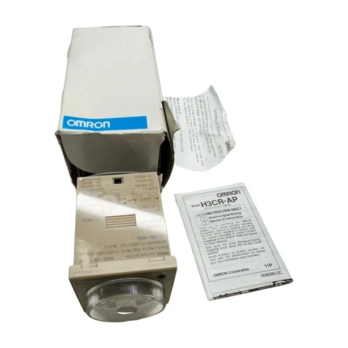 Omron H3CR-AP Solid State Timer, 0-1.2min 24-48VAC, 12-48VDC, 2680S1
